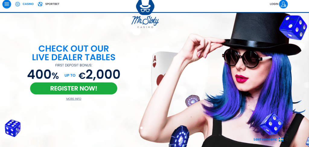 beste online casino bonus nederland mr sloty