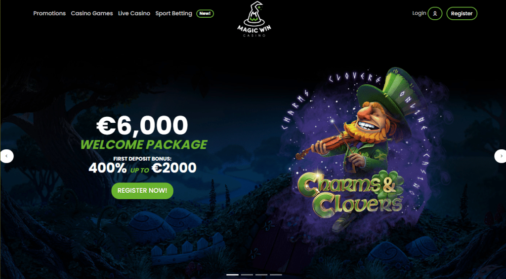 Magicwin.Bet - Pay en play casino met indrukwekkende welkomstbonus